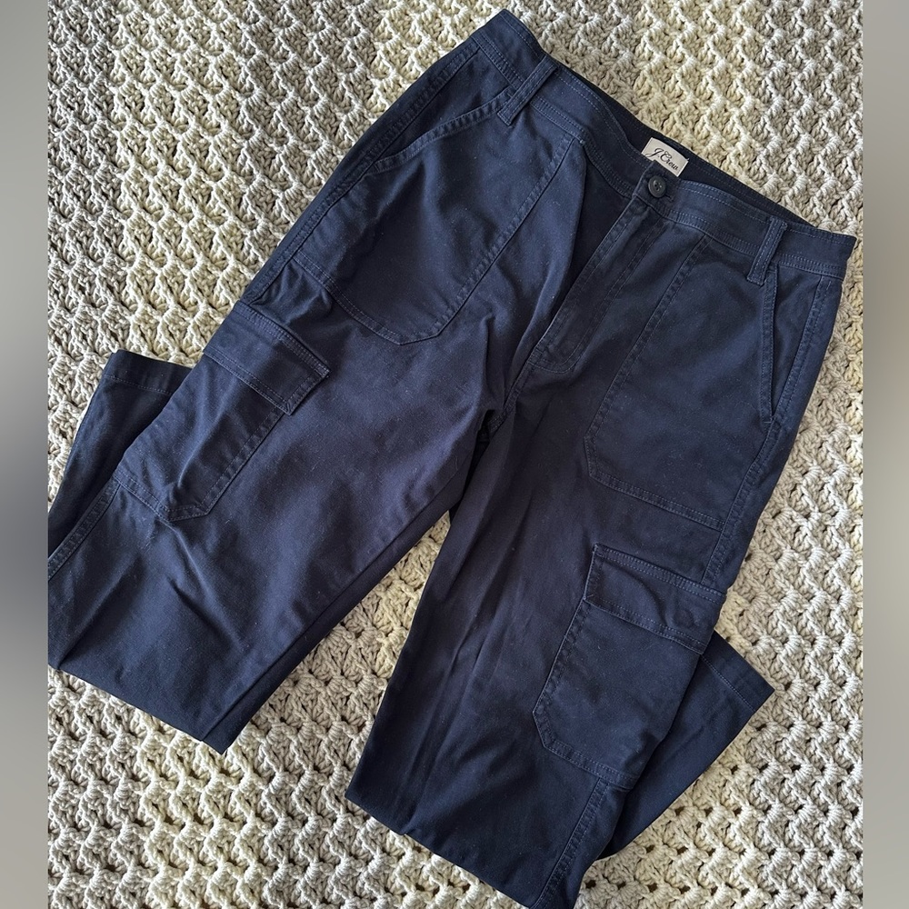 JCrew Navy Cargo Khakis